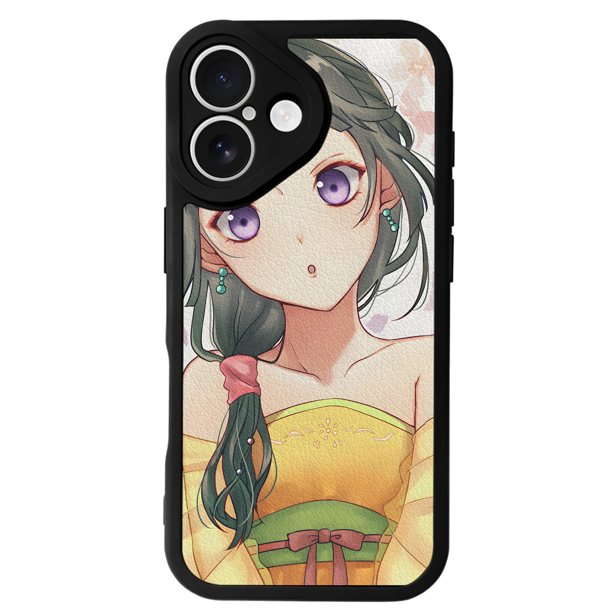 （画像用） 薬屋のひとりごと The Apothecary Diaries 【iPhone 16シリーズ対応】シリコンスマホケース（レザー調） 材質：シリコン